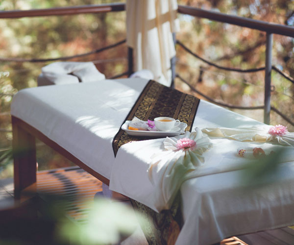 Cabana With Massage Table