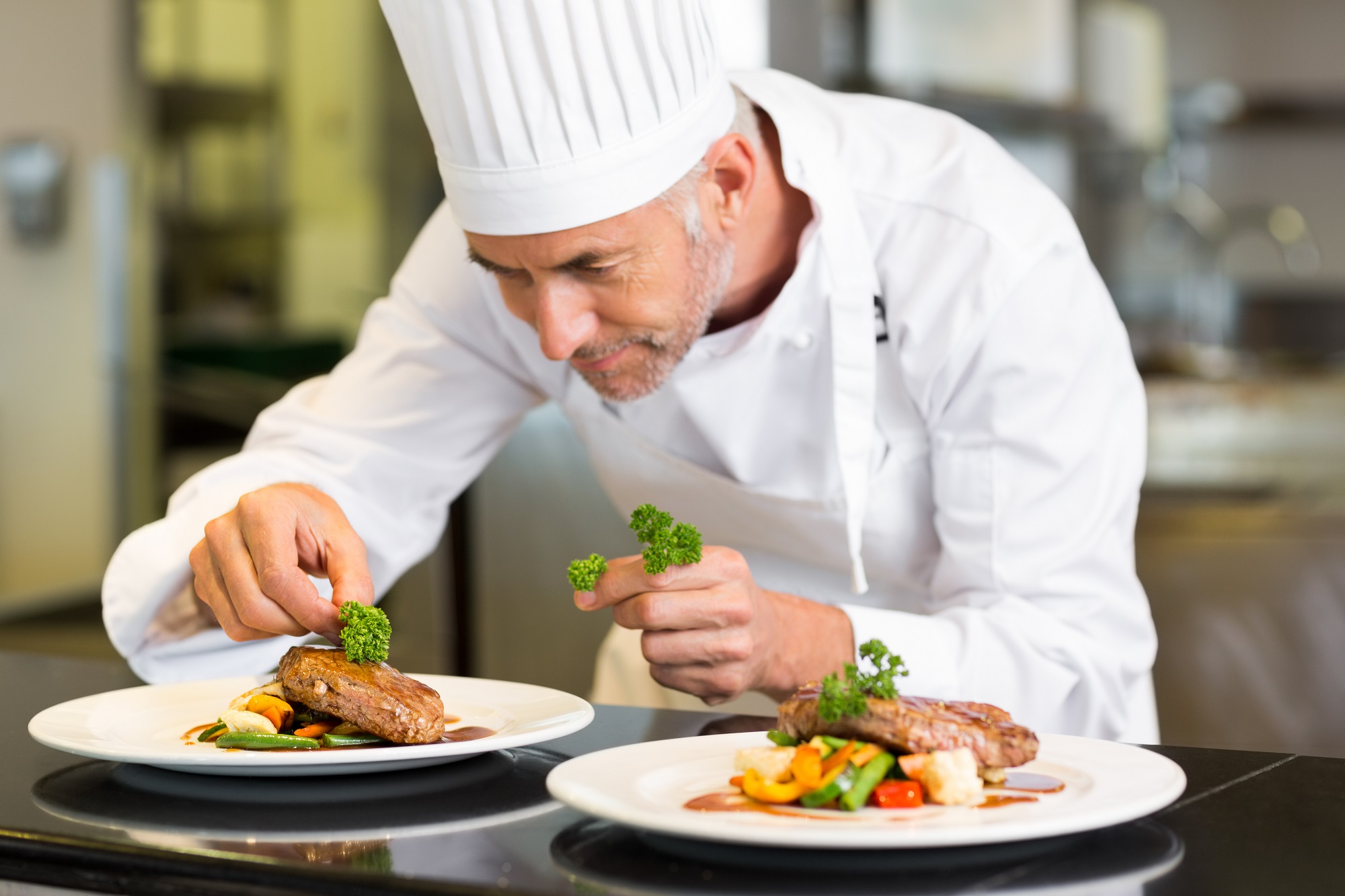 Dining Chef Preparing Food | Heritage Waterside Chef Preparing Food