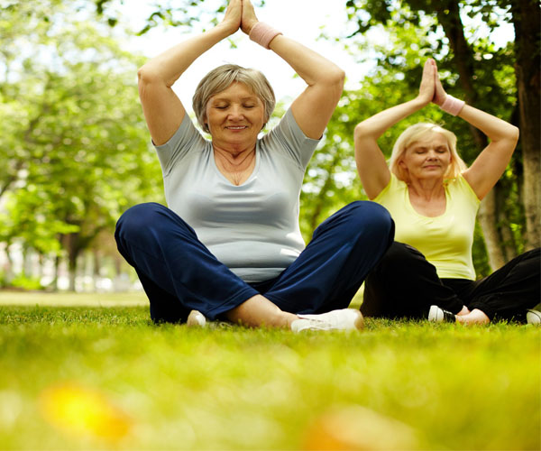 Outdoor Yoga Space