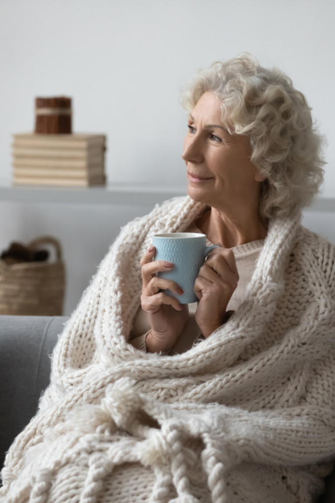 Carousel Photo 6 Senior Woman Enjoying A Cup Of Coffee | Heritage Waterside Senior Woman Enjoying A Cup Of Coffee